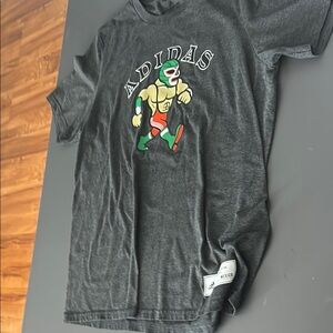 Adidas Graphic Tee - Dark Gray